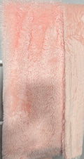 RTS XL 56x90 Baby pink dreamy fur on pinkaboo bunny